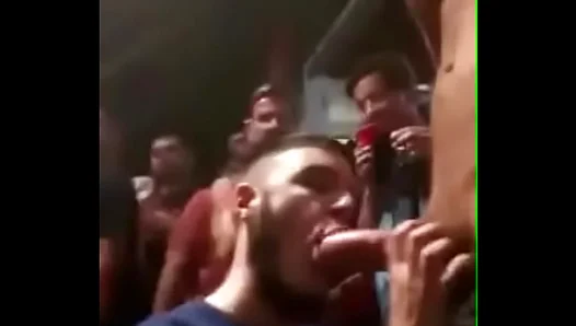 Blowjob Under the Stars: Hot Amateur Gets Filthy at Gay Pool Party – 18+