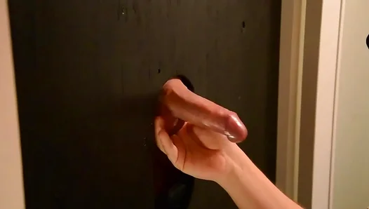 Licking Swallowing Thick Loads: Glory Hole Blowjob Madness – 18+