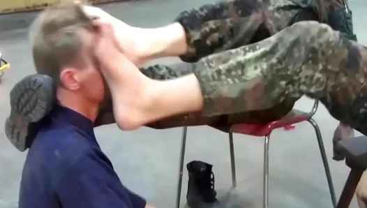 Kneeling Deep for Boot Worship — Devouring Leather in Raw Fetish Passion – 18+
