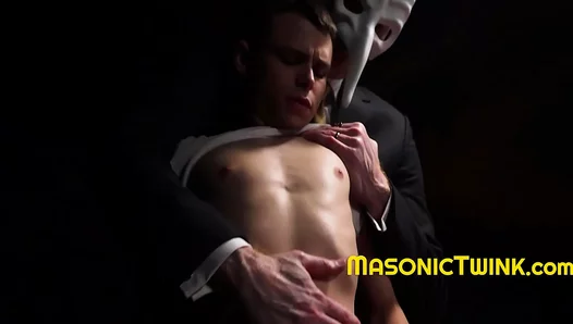 Obedient Twink Takes Orders from Priest in Hot Confessional BJ – 18+