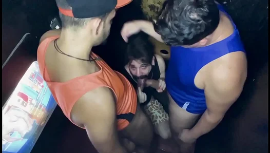 Thrilling Encounters: Wild Kinks Unleashed in Busy Gay Gloryholes – Pinto Grosso