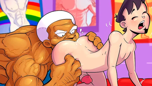 Cute Cartoon Boys Explore First-Time AnimatED Bareback Fun – 18+