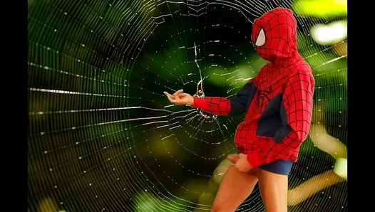 Web-Slinging Pleasure: Spideys Hot Solo Ride Full of Lustful Twists – 18+