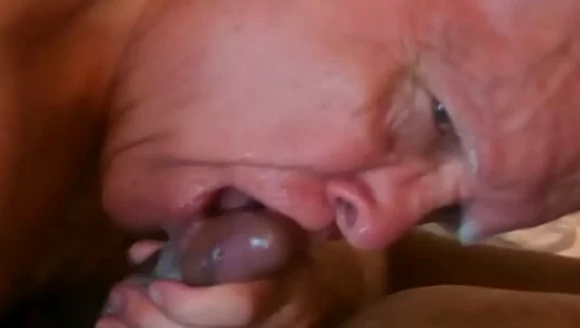 Step-Grandpa Cant Resist: Sloppy Blowjob Fun with Hung Young Stud – 18+