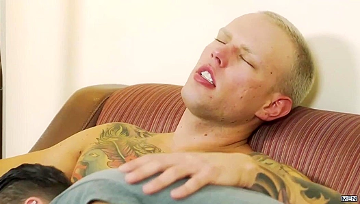Dante Dominates Brett: Steamy Bareback Fuck with a Horny Soldier – 18+