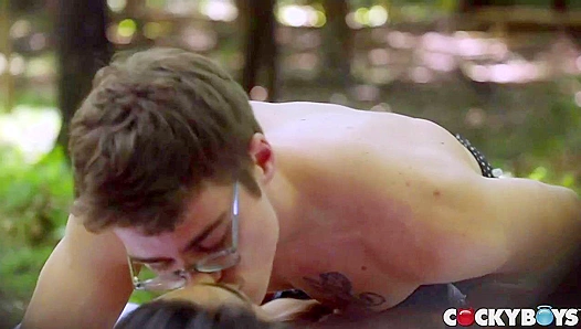 Blake Mitchell Nico Leons Wild Ride: Steamy Forest Fuck Fest – 18+