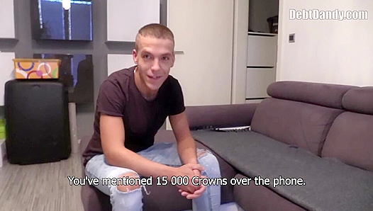 First Time Broke Boy Gets Stretched Wide Cums Hard – DebtDandy 18+