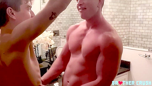 Sweat-Drenched Lust: Kyle Jesses Raw Brotherhood Frenzy – 18+
