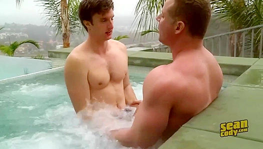 Jakobs Rock-Hard Body Gets Pounded Hard by Jack — Rough Anal Action – GayPornX 18+