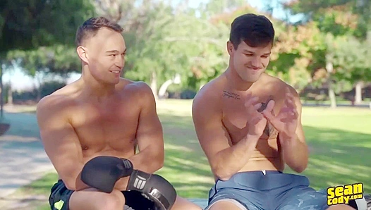 Hard Ride From Behind: Wild Side Doggy Style — Brysen Takes Jayce Deep – SeanCody