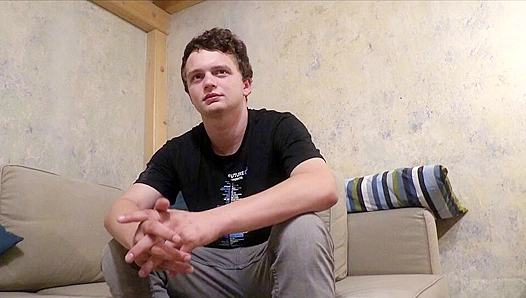 Slim Twink Gags on Cock Then Gets Faceloaded Hard – POV Debt Payback