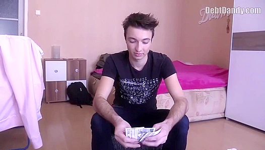 Twink Gets Plowed Hard, Screams Through Blowjob Before Cream-Filled Facial – DebtDandy