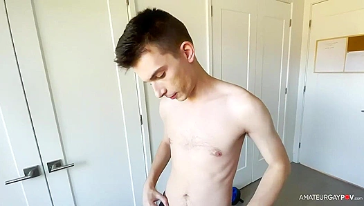 Felix Odair Rides Hard Dick in Intense POV Anal Action – AmateurGayPorno