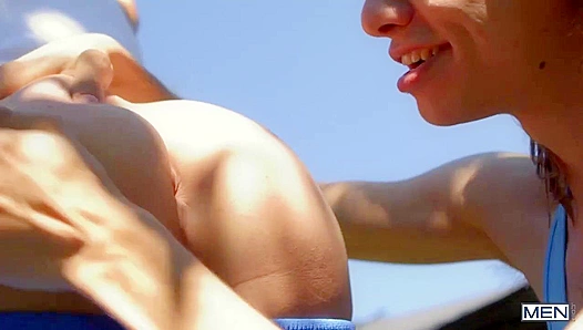 Cristiano Dominates Cute Leo Louis With Rough Doggy Sex – Steamy Gay Scene