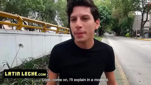 Innocent Latino Receives Mind-Blowing Blowjob from Hung Stranger – 18+