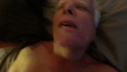 Step-Grandpa Gets Drenched With Cum In Unexpected Facial Climax – AmateurGay 18+