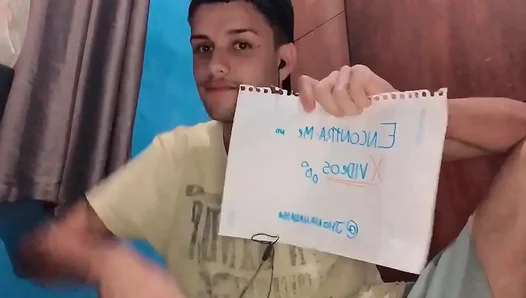 Young Brazilian Twink Shows Off Massive Hardcock — AmateurHeat Verified 18+