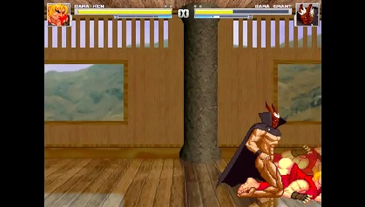 Ken vs Grant: Fiery MUGEN YAOI Battle Bursting With Lust – 18+