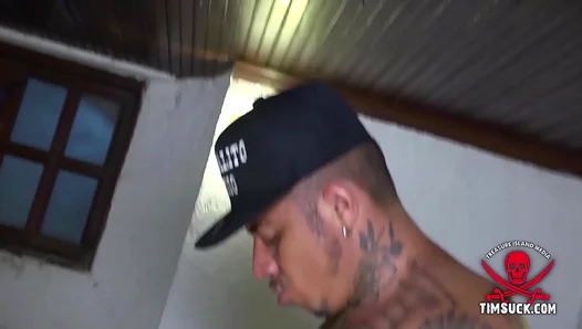 Deep-Throating This Thick Latino Cock Like a Pro – 18+