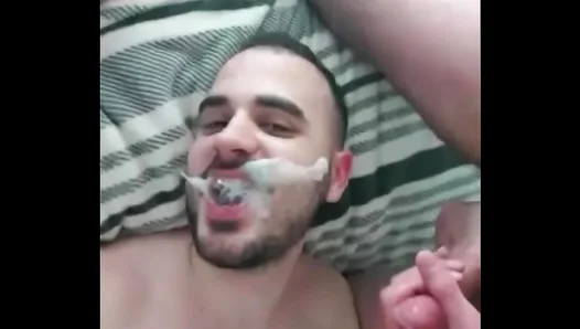 Italian Stud Gets Coated in Thick, Creamy Cum Faces – Hot ItalianGayPorn