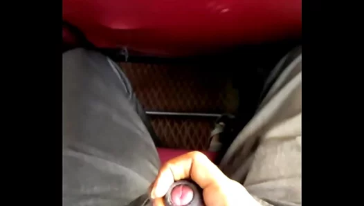 Bold Teen Exposes Himself: Steamy Solo Act on Packed Bus – 18+ Gay Flasher Thrill