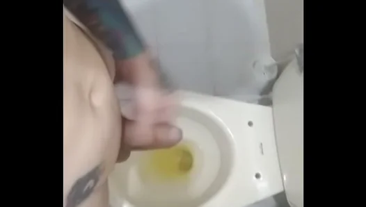 Taking Charge Before Submitting to Fiery Golden Showers – Wild Gay Action