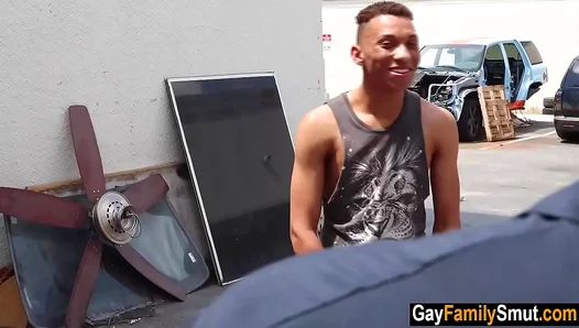 Stepson Tempts Handyman StepDad: Forbidden Passion Explodes – HotTaboos 18+
