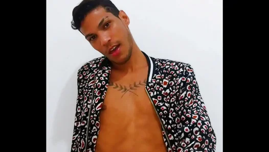 Brazilian Stud Juggles Huge Rod, Cums Hard in Steamy Solo Showdown – 18+