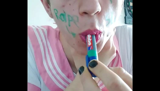 Hard Dominance: Big StepDaddy Forces Cute Boy into Blowjob Submission – 18+