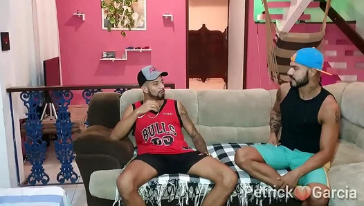 Brazilian Beast Rides Hard: Tattoled Muscle Guy Takes It Deep on the Couch – 18+