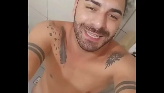 Steamy Bath Encounter Turns Hot as They Tease a Huge Hard Cock – GayFun 18+