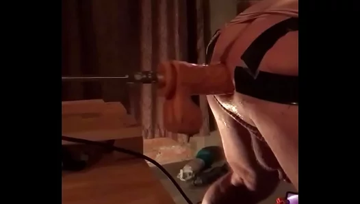 Riding Hard: Horny Gay Stud Takes Giant Dildo Like a Pro – AmateurGay
