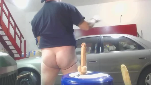 Joeys Plump Booty Buckin Wild for Dildo Pleasure — HotGayAction 18+