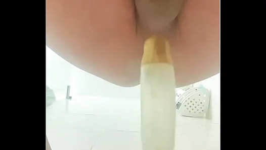 Bucking Wild: Riding My Massive Black dildo for Intense anal Pleasure – GayToyFun 18+