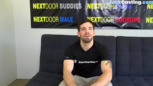 Muscle Stud Jerks Off His Thick Pole During Hot Audition Scene – GayAuditions 18+