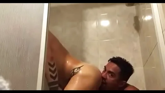 Steamy Latino Bareback Fun: Deep Thrusting Under the Shower Heat – 18+