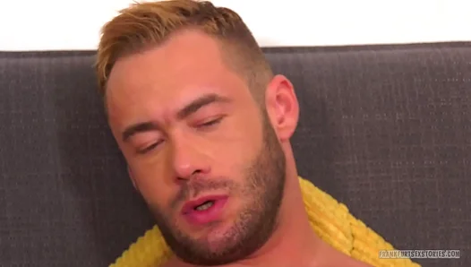 Craving Relief: Ripped German Stud JERKS OFF His Thick Hard Rod – GayMuscleX 18+