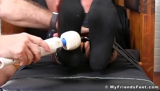 Joey Pleads for Mercy as Hung Jocks Tease Him with Horny Foot – MyFriendsFeet