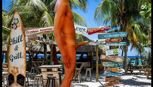Smooth-Touch Tease: Slender Tropical Boy JERKS for Glory – Steamy Solo Session