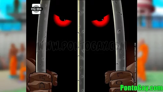 Stepbrothers Forbidden Threesome Ignites in Steamy Cage Match – NaughtyToons 18+