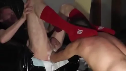 Biker Brothers Go Hard—Deep Fisting Flesh Hole Action in Croatia – 18+