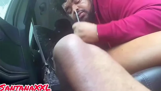 Deepthroat Domination: SantanaXXL Takes On Phillys Giant Stallion – Wild Outdoor BJ