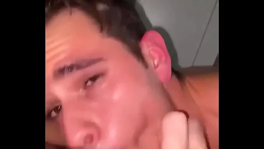 Young Submissive Cums Hard During Intense Deep Penetration — Hot Gay Action