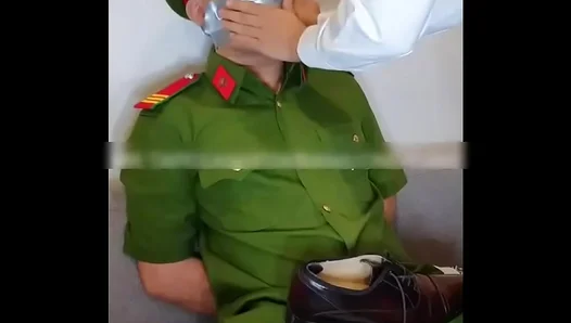 Kha Phan Thin H Sparks Heat in Steamy Vietnamese Officer Fantasy – 18+