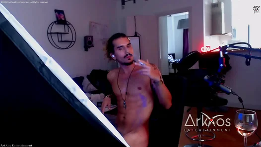 Scandalous Swedish Hunk Drips in Oily Glory During Hot Solo Rub Down – 18+