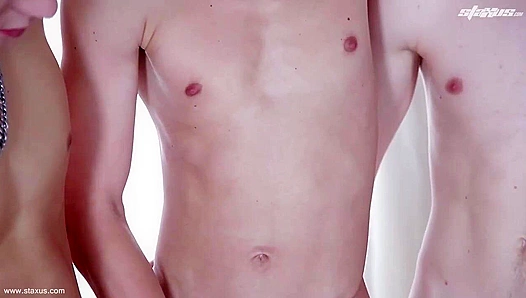 Chase Kris Go All Out in Steamy Twink Orgy – Explosive Cum Party – GayXXX