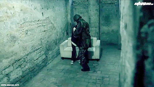 Hard-bodied Soldier Dominates Curious Civilian—Steamy Gay Tryst Jason Mike Yuri Adamov