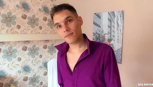 Czech Boy Swallows Hard After Gaping Anal Ride – Steamy Euro Gay Porn