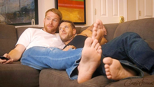 Raw Fuck: Two Muscle Studs Ride Each Other Hard – CorbinFisher