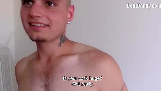 Bald Beauty Takes Thick Load to the Face — DebtDandy 18+